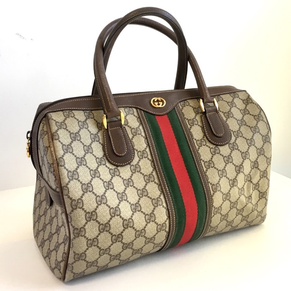 Gucci Handbags - Vintage Gucci Purse Ophidia GG Top Handle Bag